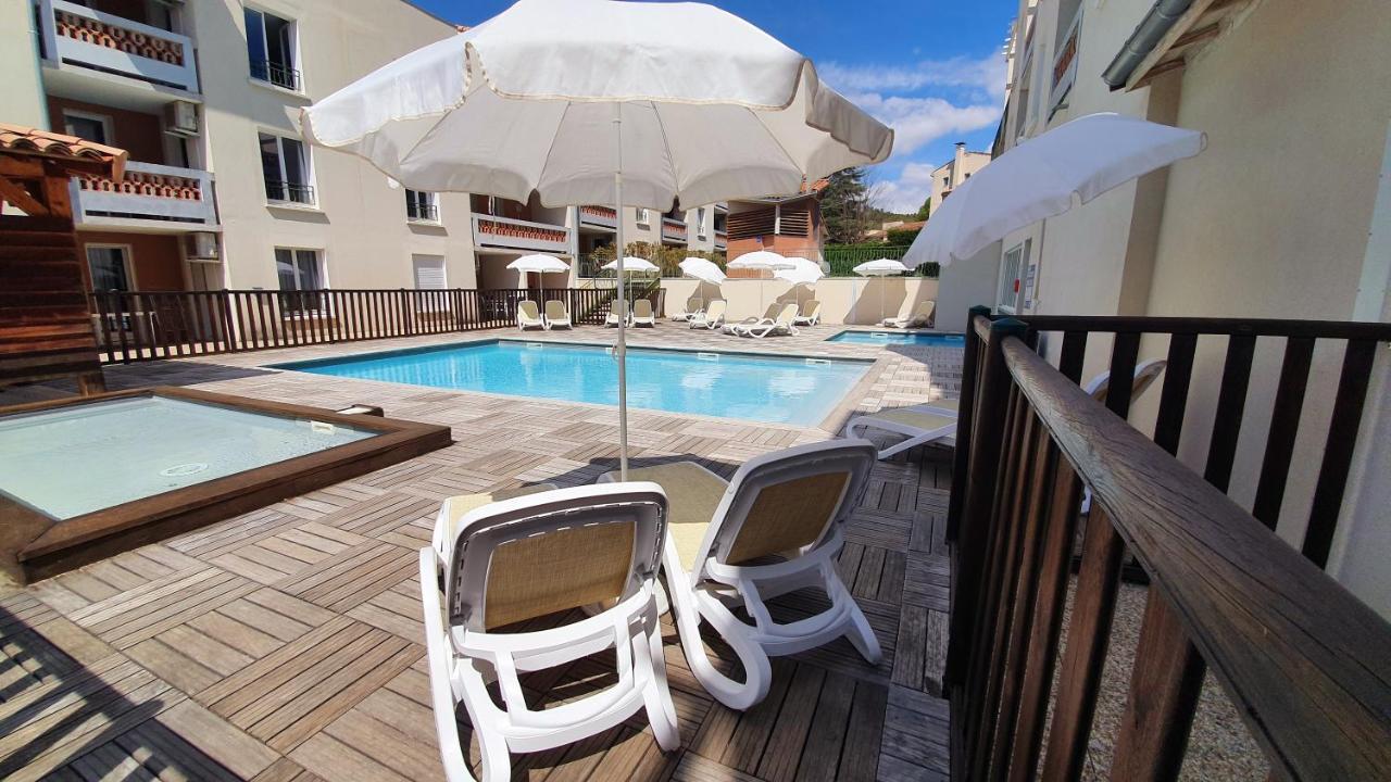 Douceur Du Verdon- Climatise Avec Piscine, Parking Gréoux-les-Bains Kültér fotó